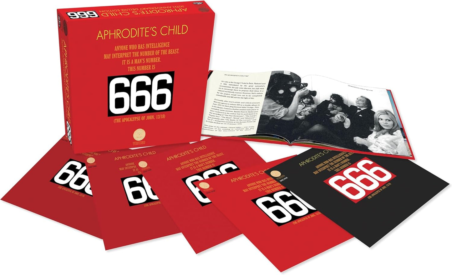 4CD/BluRay - Aphrodite's Child - 666 The Apocalypse Of John