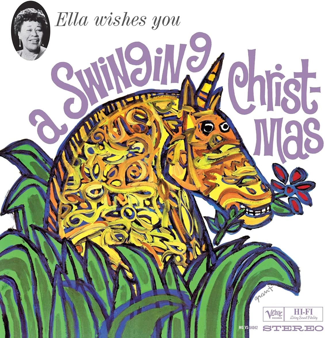 LP - Ella Fitzgerald - Ella Wishes You A Swinging Christmas (Acoustic Sounds)