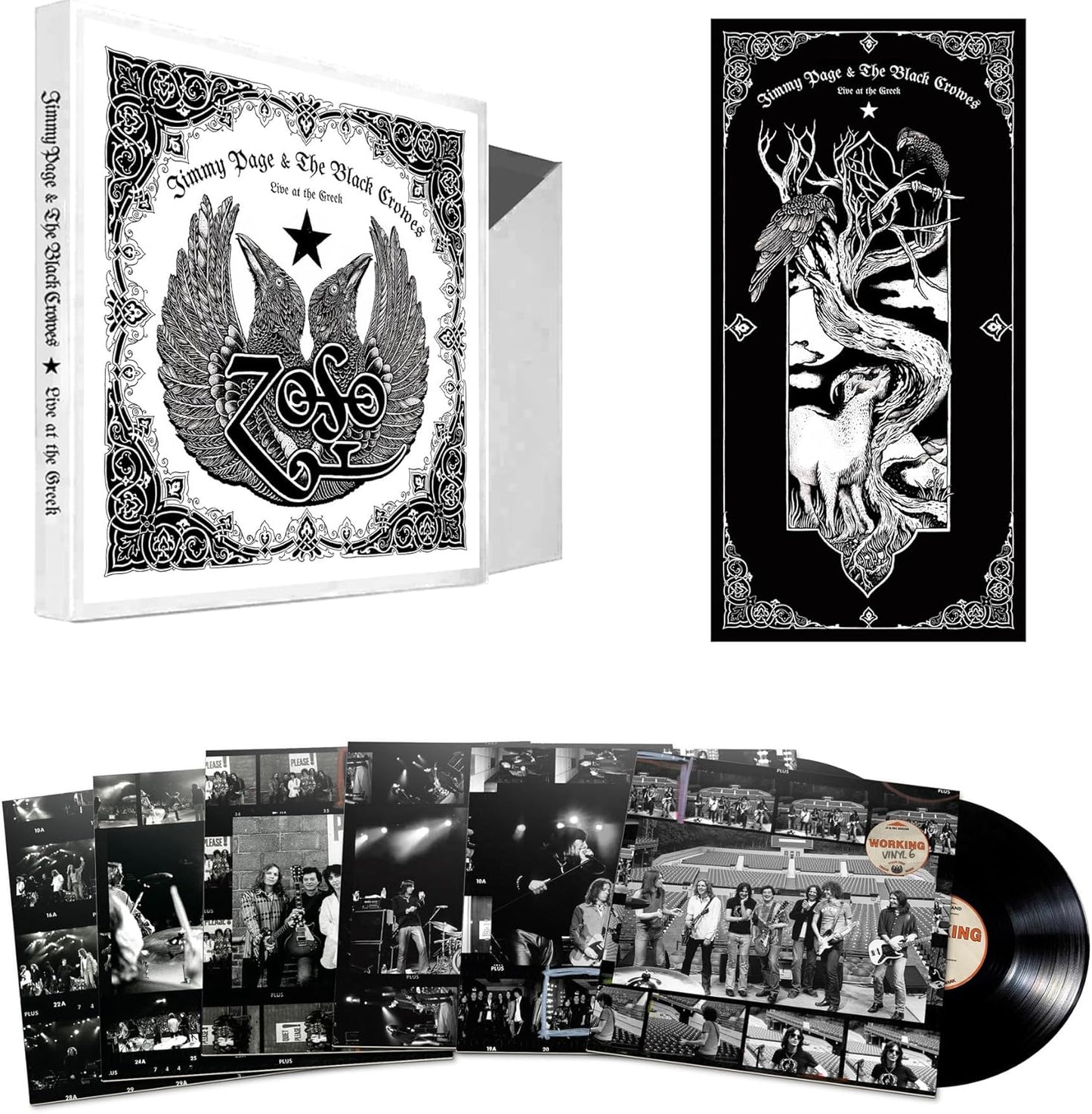 6LP - Jimmy Page & The Black Crowes - Live At The Greek