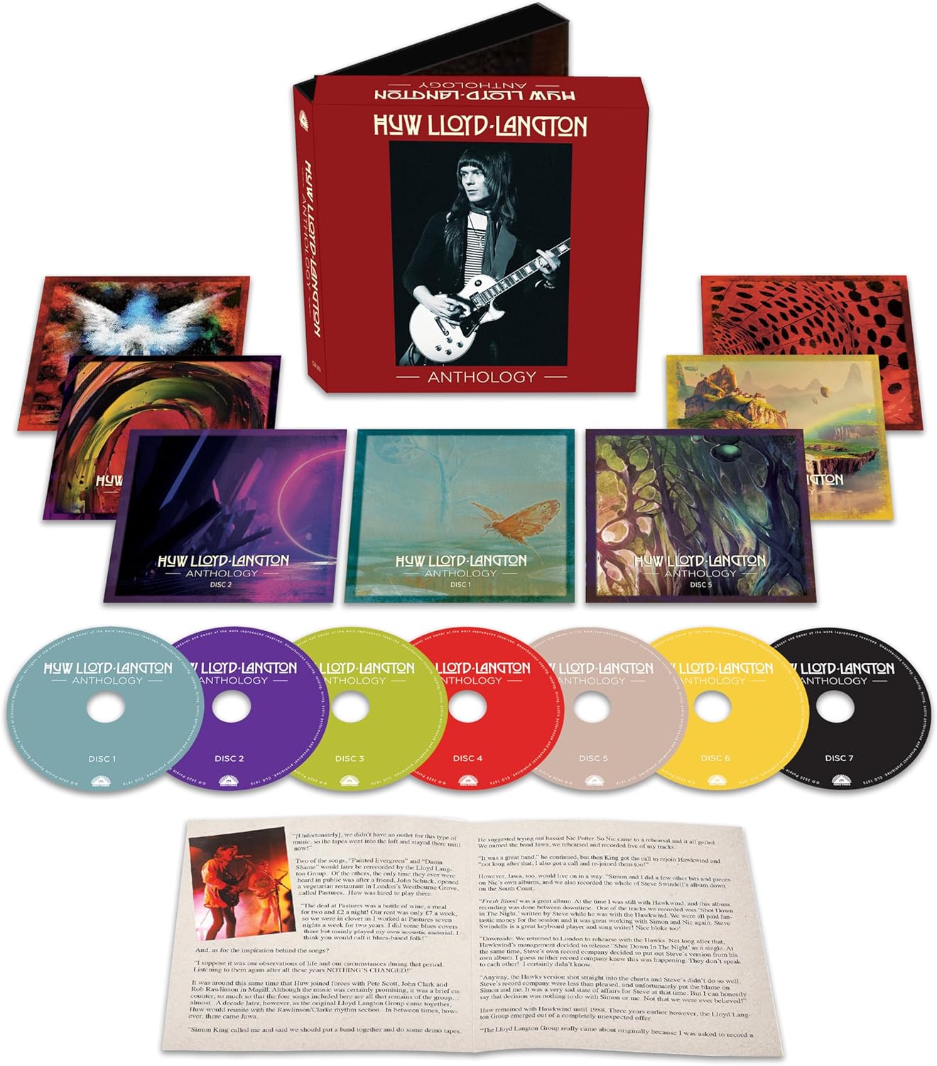 7CD - Huw Lloyd-Langton - Anthology