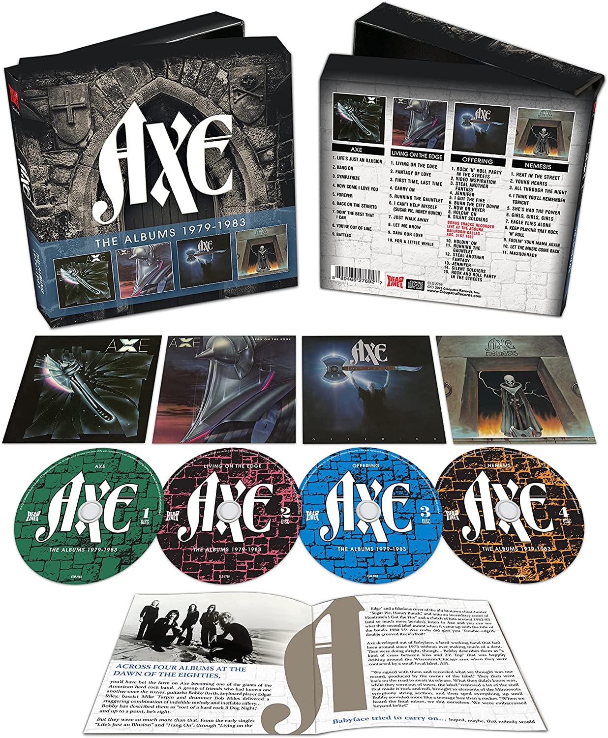 Axe - The Albums 1979-1983 - 4CD