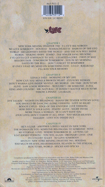 4CD - Bee Gees - Tales From The Brothers Gibb A History In Song 1967 -1990