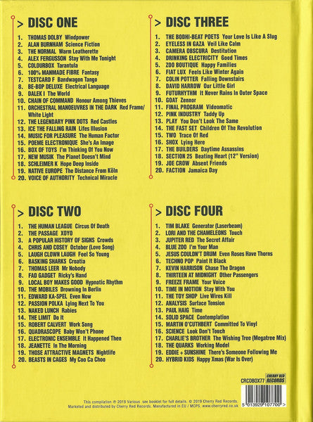 4CD - Various – Electrical Language (Independent British Synth Pop 78-84)