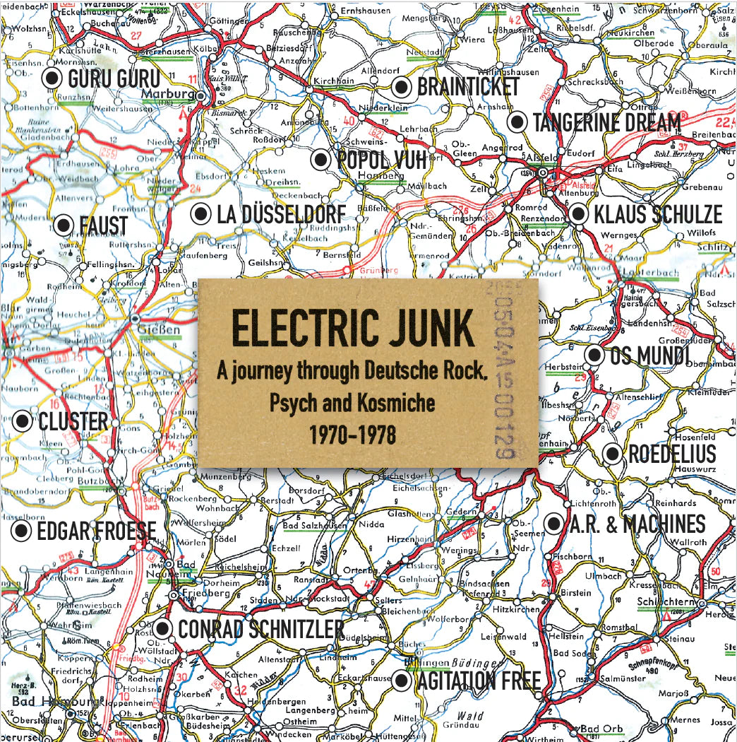 4CD - Various - Electric Junk - Deutsche Rock, Psych and Kosmische 1970-1978 (Pre-Order)