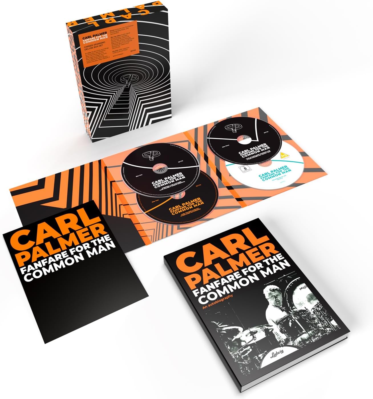 3CD/BluRay - Carl Palmer - Fanfare for the Common Man