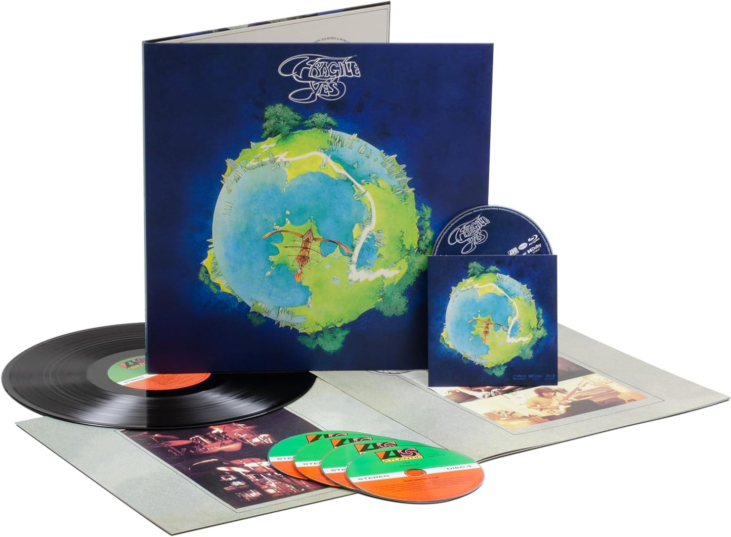 4CD/LP/BluRay - Yes - Fragile (Super Deluxe)