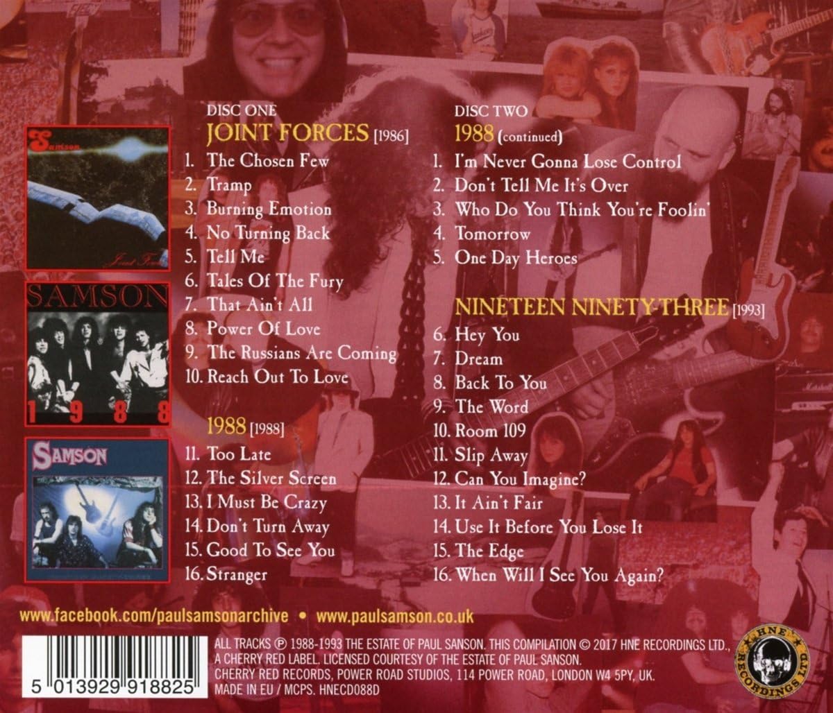 2CD - Samson - Joint Forces 1986-1993