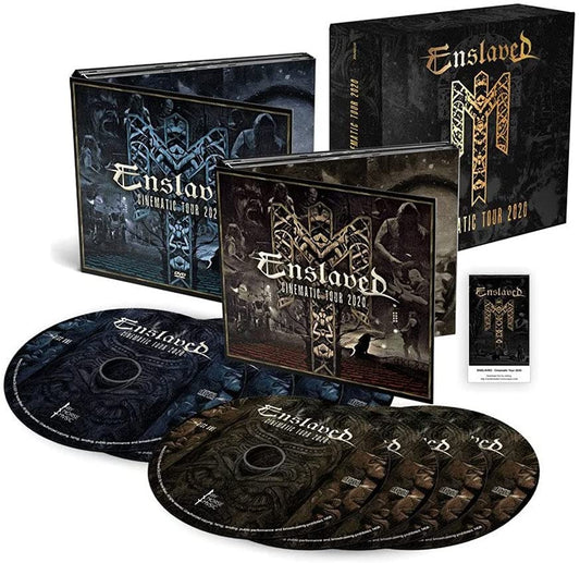 4CD/4DVD - Ensalved - The Cinematic Tour 2020