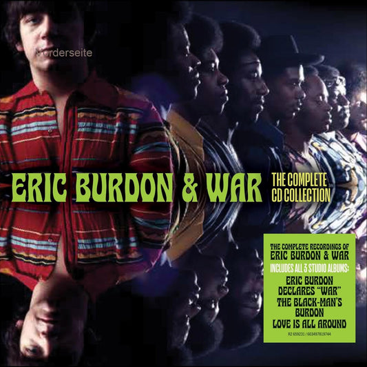 4CD - Eric Burden & War - The Complete CD Collection