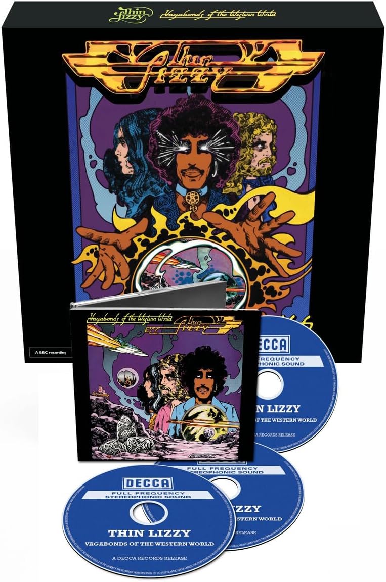 3CD/BLU RAY - Thin Lizzy - Vagabonds Of The Western World