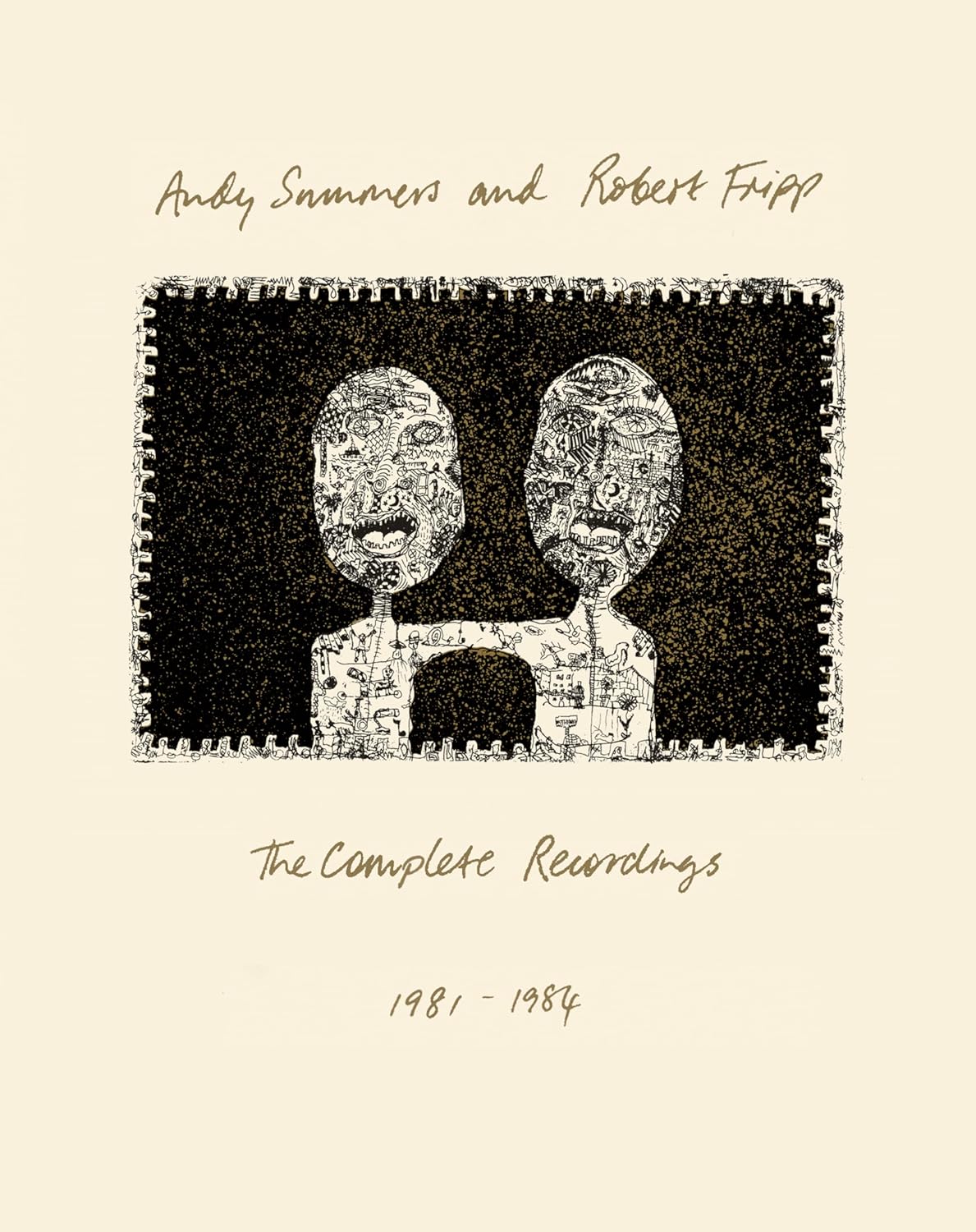 3CD/BluRay - Andy Summers / Robert Fripp - Complete Recordings 1981-1984