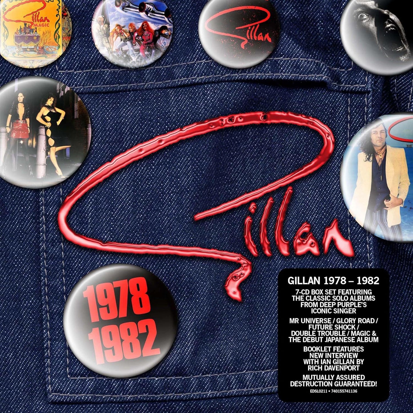 7CD - Gillan - 1978-1982