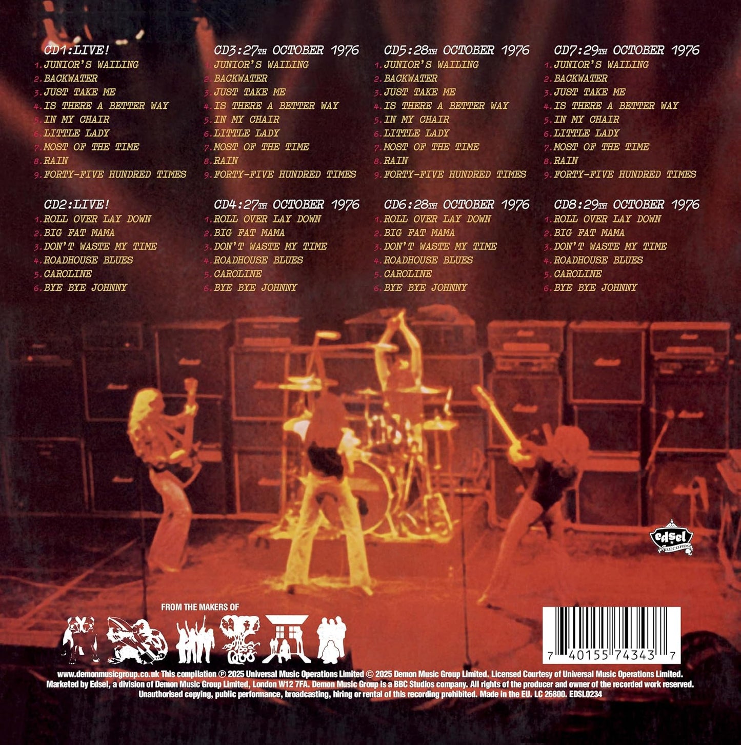 8CD - Status Quo - Live!