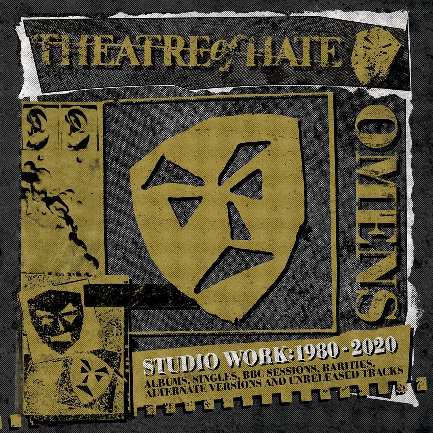6CD - Theatre Of Hate - Omens: Studio Work 1980-2020