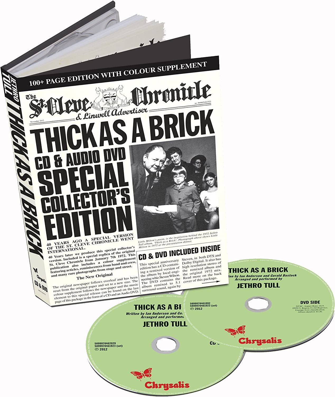 CD/DVD - Jethro Tull - Thick As A Brick (Steven Wilson Remix)