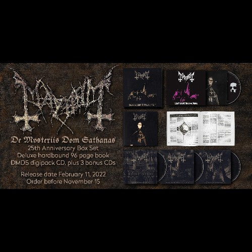 Mayhem - De Mysteriis Dom Sathanas (25th) - 4CD