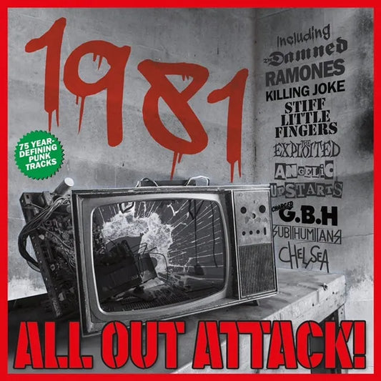 4CD - Various - 1981: All Out Attack