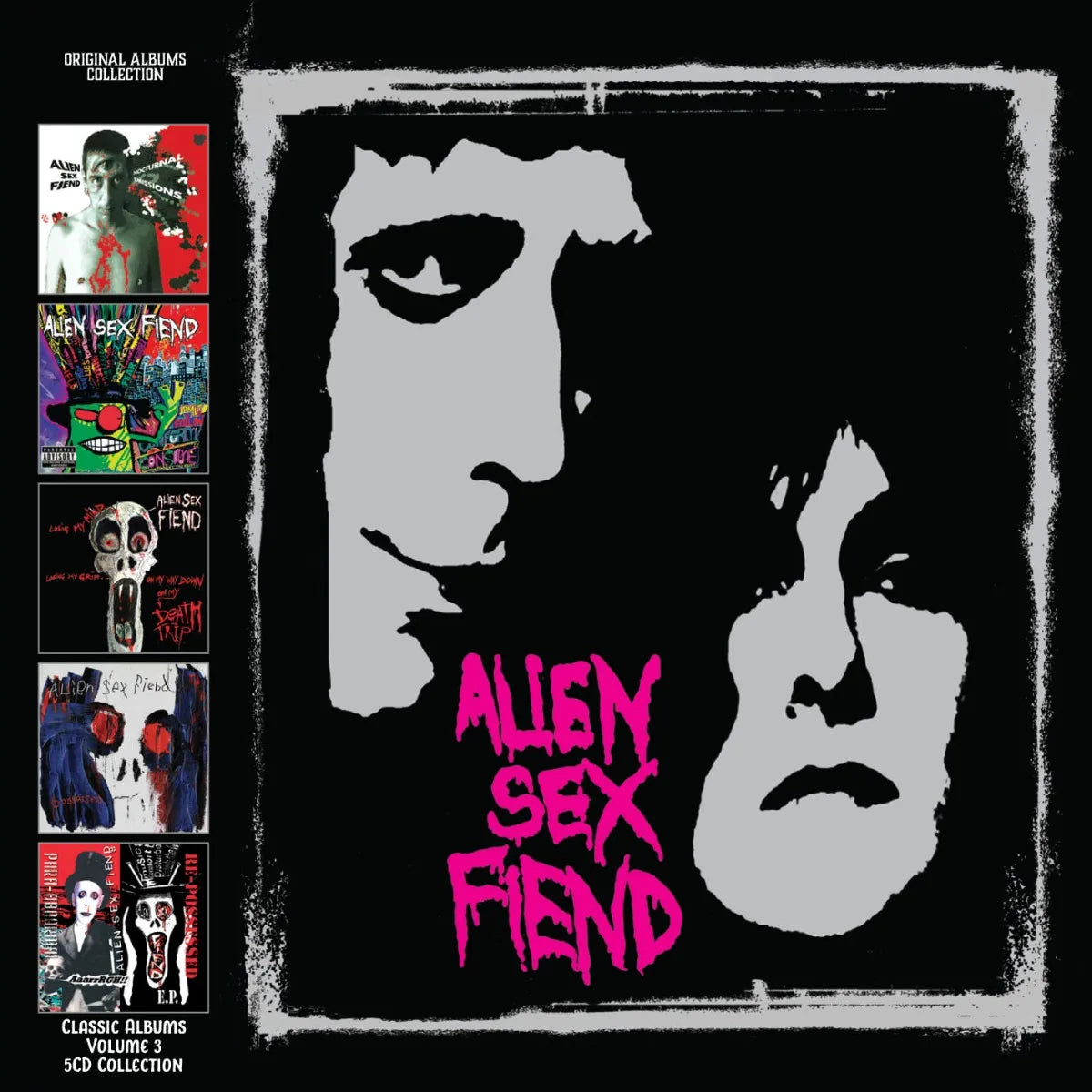 5CD - Alien Sex Fiend - Classic Albums Volume 3 - The 13th Moon Year