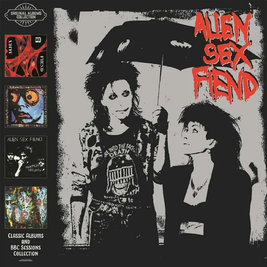 4CD - Alien Sex Fiend - Classic Albums and BBC Sessions Collection