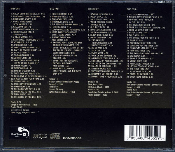 4CD - Ewan MacColl – Six Classic Albums