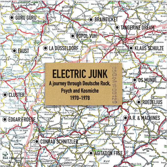 4CD - Various - Electric Junk - Deutsche Rock, Psych and Kosmische 1970-1978 (Pre-Order)