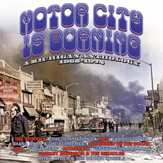 3CD - Various - Motor City Is Burning - A Michigan Anthology 1965-1972