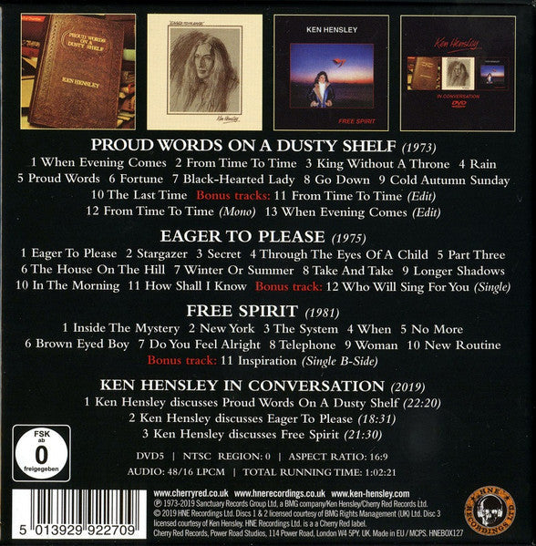 USED 4CD - Ken Hensley – The Bronze Years 1973-1981