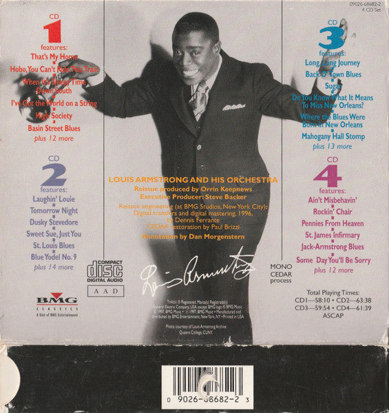 USED 4CD - Louis Armstrong – The Complete RCA Victor Recordings