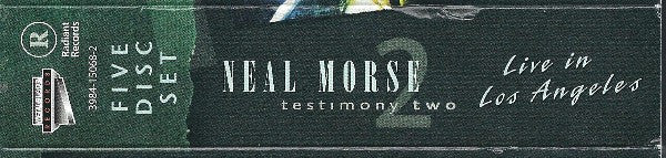 USED 3CD/2DVD - Neal Morse – Testimony Two - Live In Los Angeles