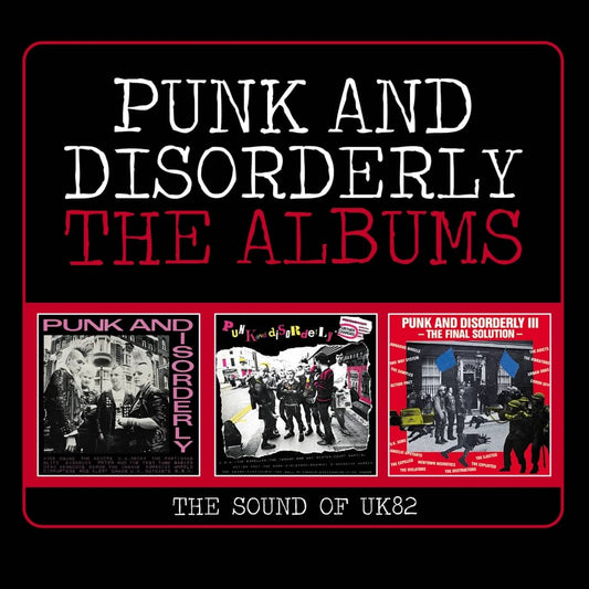 3CD - Punk And Disorderly: The Albums
