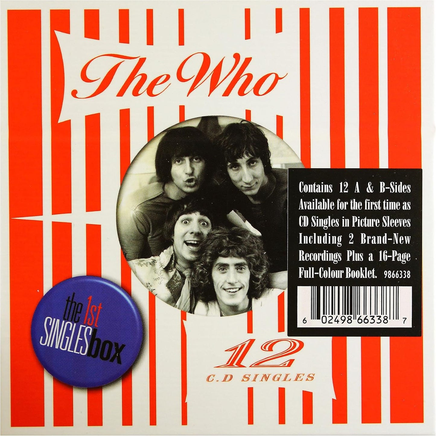 12CD BOX - The Who – The 1st Singles Box