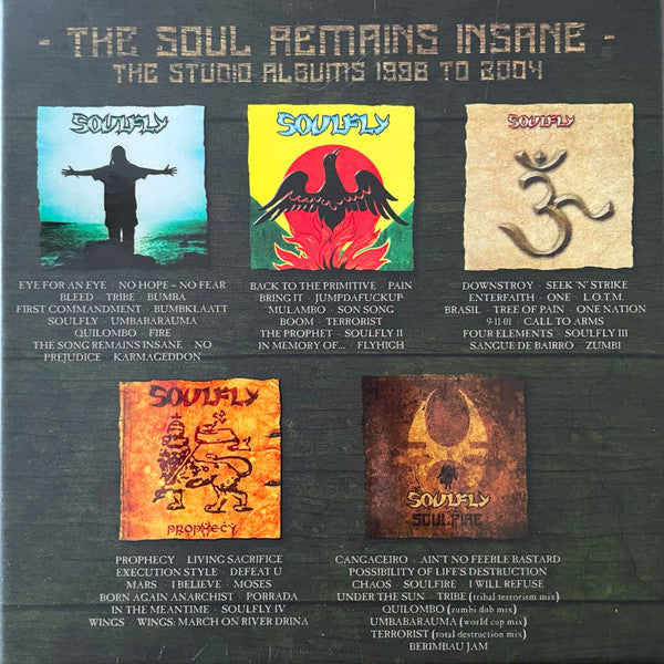 USED 5 CD - Soulfly – The Soul Remains Insane