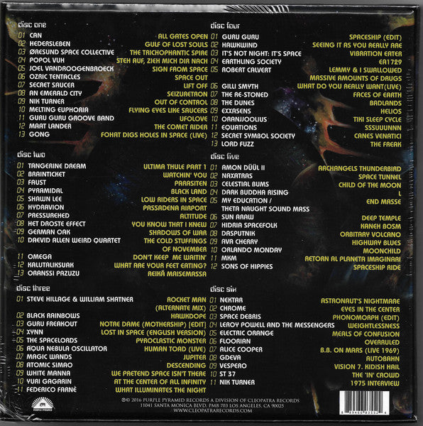 6CD - Various – Space Rock: An Interstellar Traveler's Guide